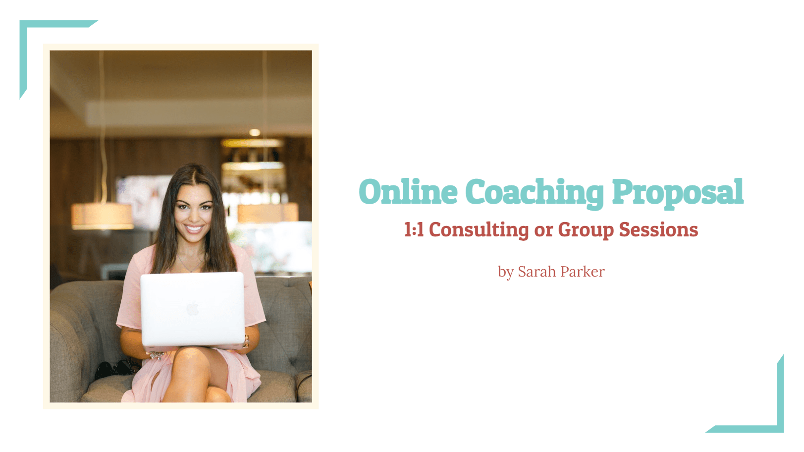 Yoga Course Proposal Template Decktopus